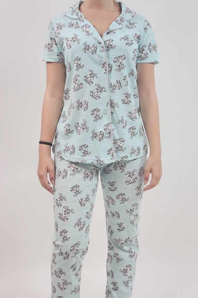 Pijama Dama 416 Albastru Deschis | Ulus