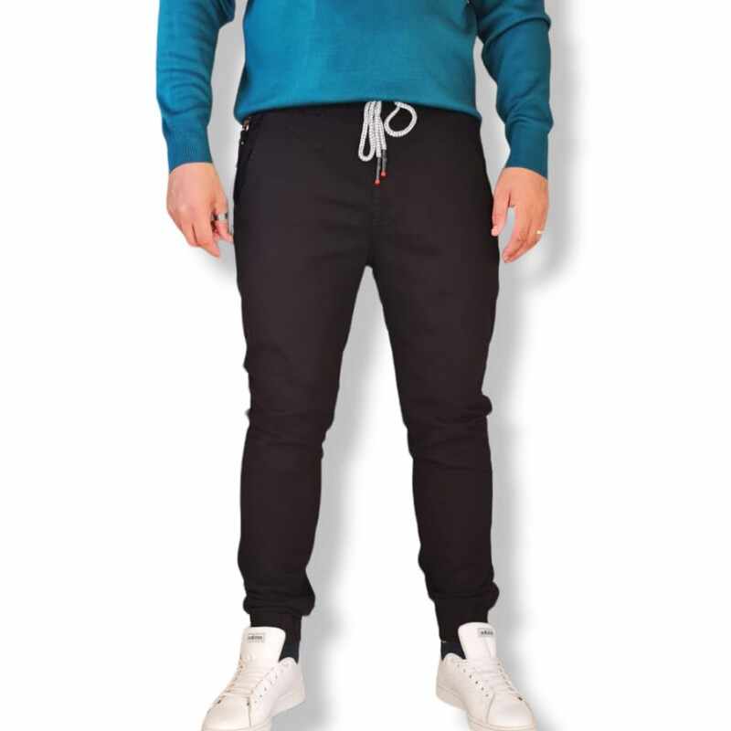 Pantaloni de barbati, stil casual, culoare negru, cod 159 2085
