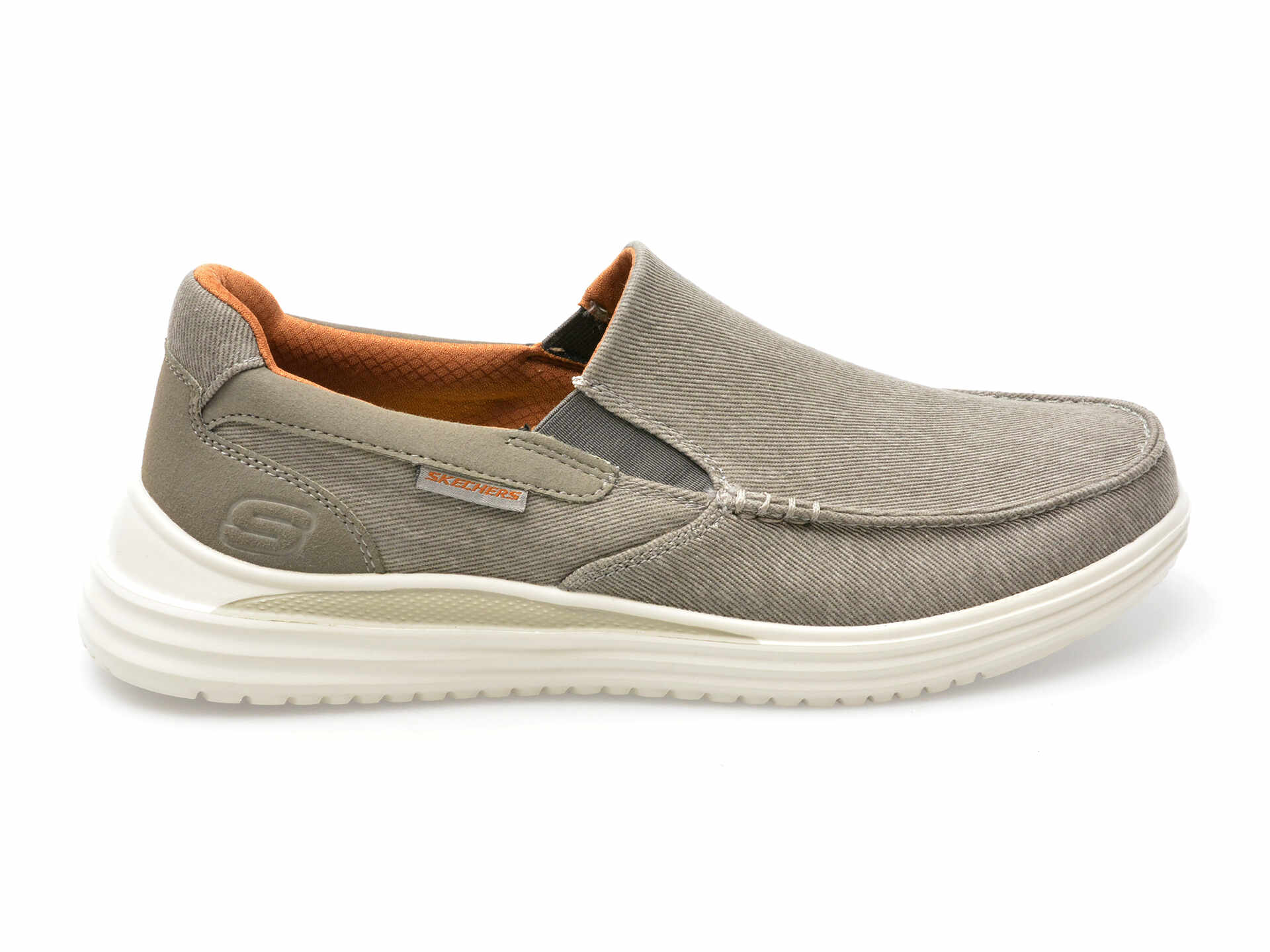 Pantofi sport SKECHERS gri, PROVEN, din material textil