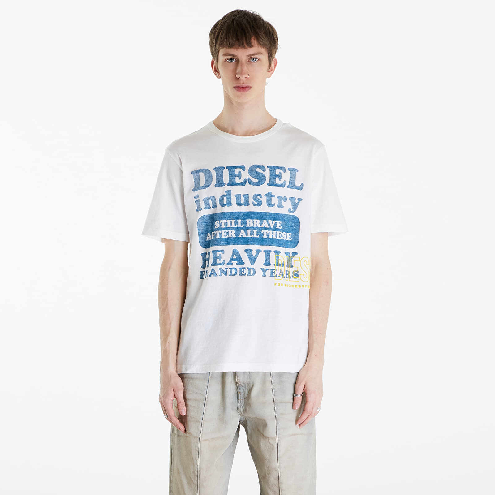 Diesel T-Just-N9 T-Shirt Off White