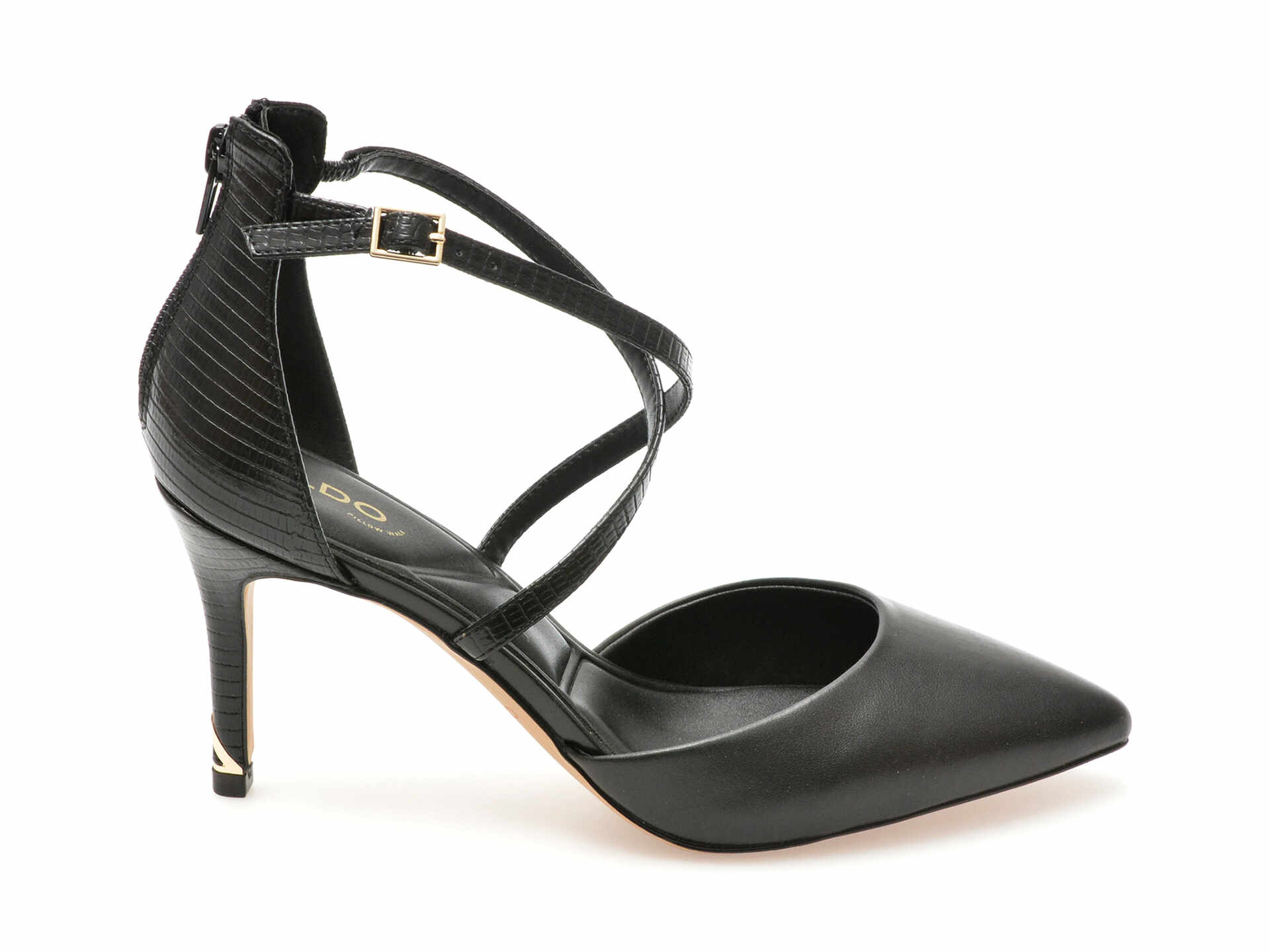 Pantofi eleganti ALDO negri, 13706605, din piele ecologica