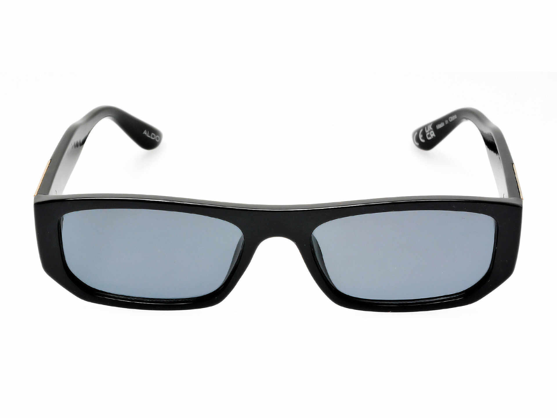 Ochelari de soare ALDO negri, 13540155, din pvc