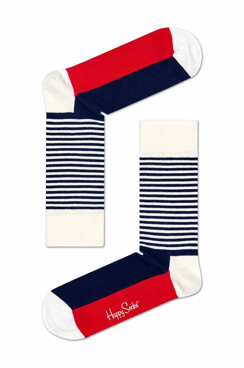 Happy Socks - Sosete Stripe Gift Box (4-pack)