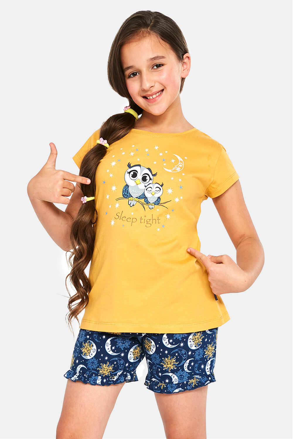 Pijamale pentru fete Owls