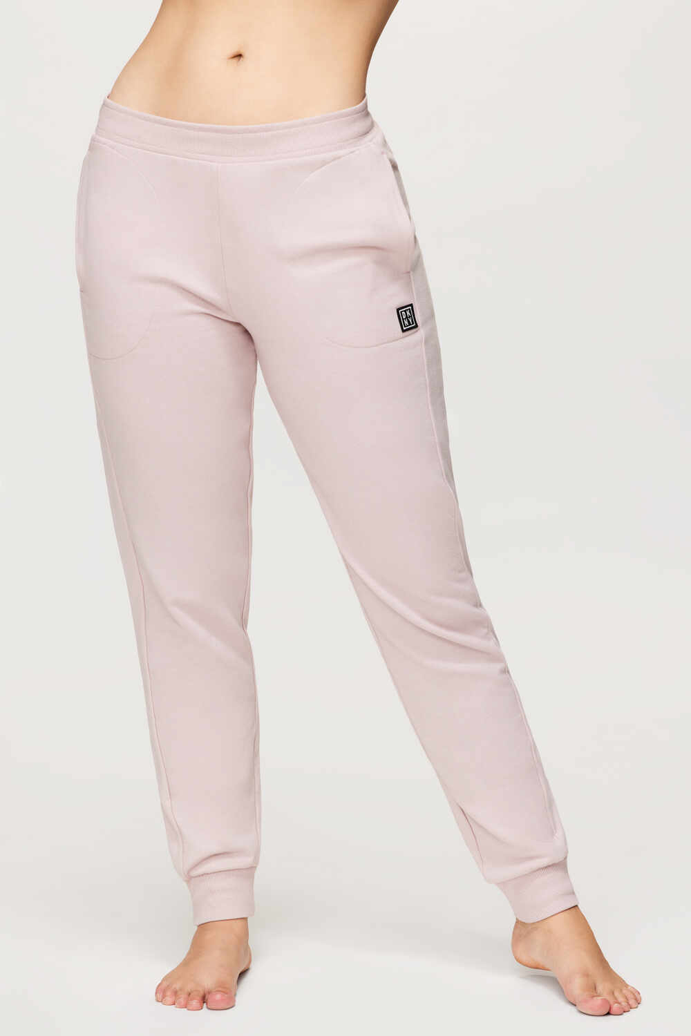 Pantaloni de trening DKNY Make Your Move roz