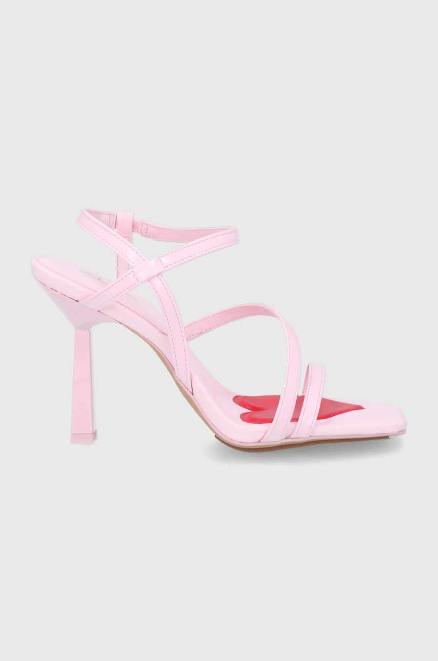 Assert Sportsman Extraction Pantofi femei Benvenuti roz cu toc înalt și vârf pătrat 1201DP2380RO - 32  produse
