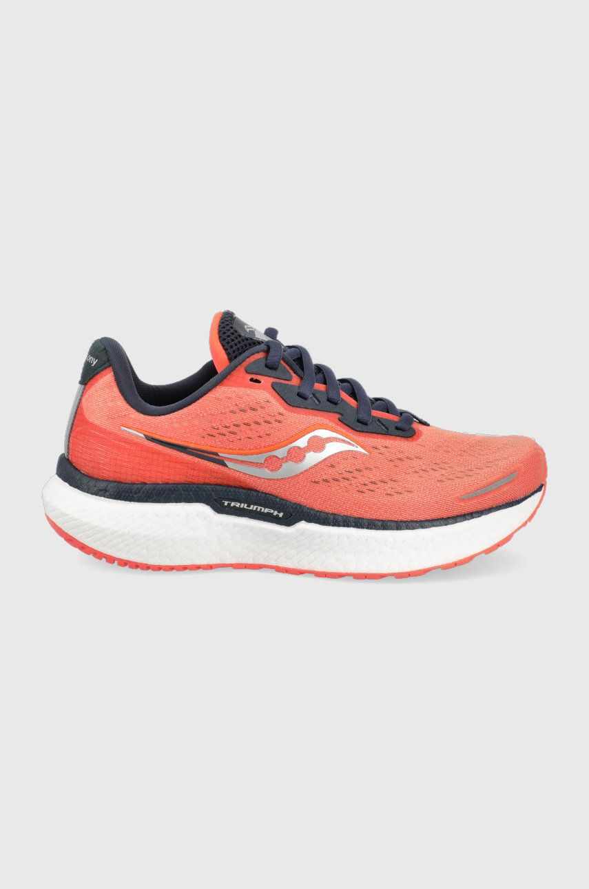 Saucony pantofi de alergat Triumph 19 culoarea portocaliu