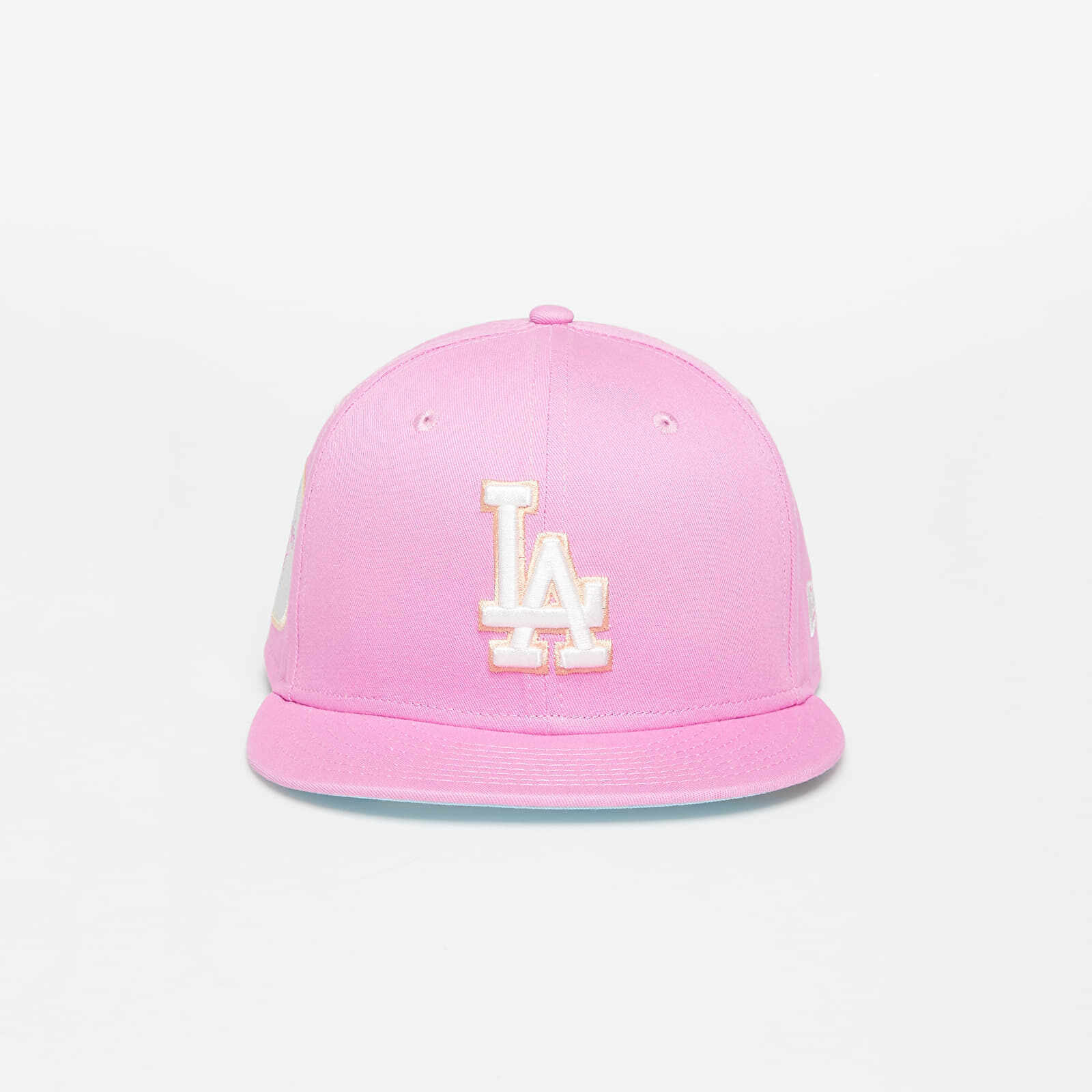 New Era Los Angeles Dodgers Pastel Patch 9FIFTY Snapback Cap Wild Rose/ Off White