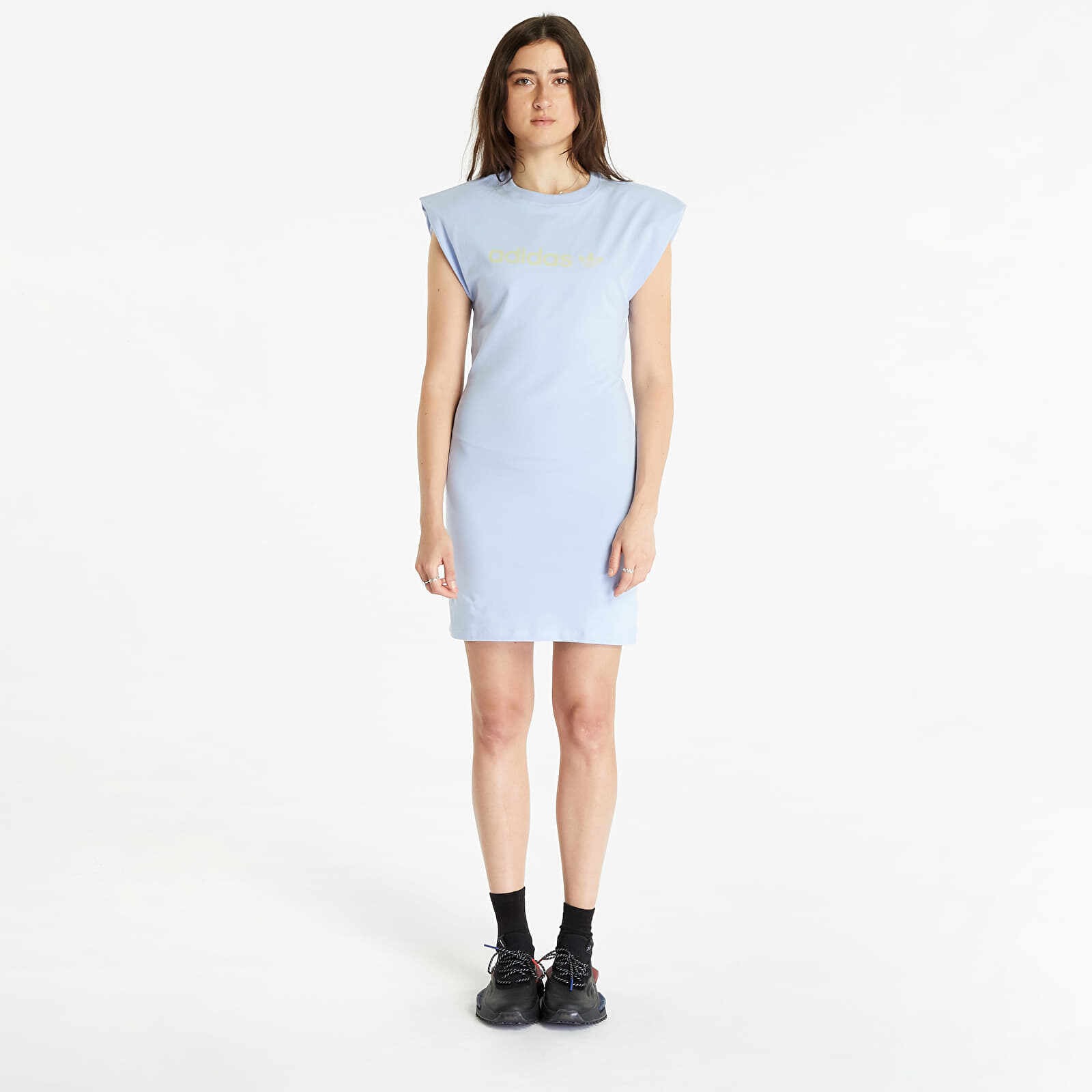 adidas Originals Muscle Fit With Logo Dress Sky Blue