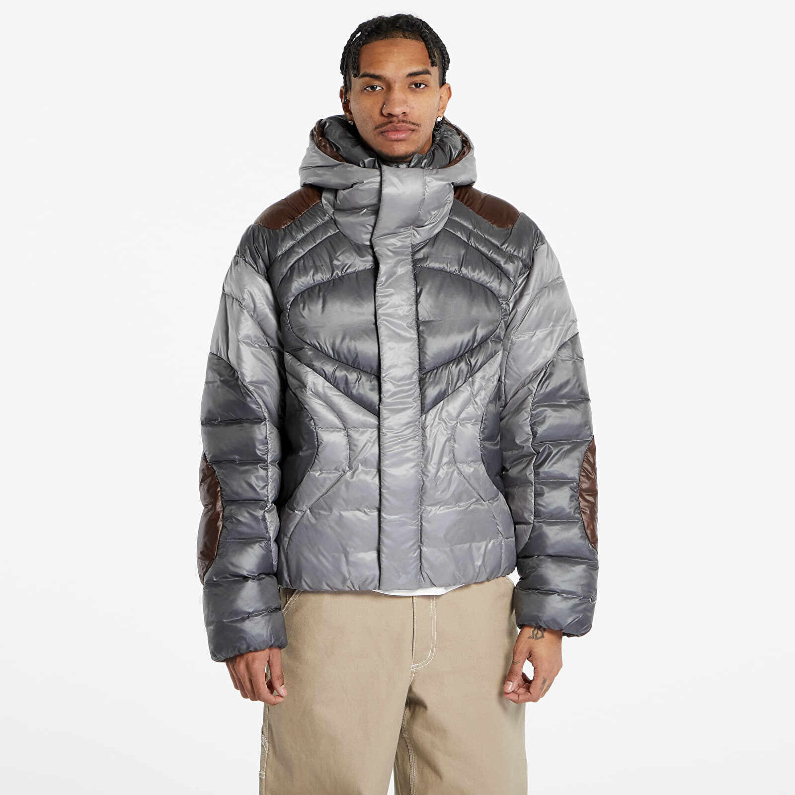 Nike Sportswear Tech Pack Therma-FIT ADV Oversized Hooded Jacket ﻿Flat Pewter/ Iron Grey